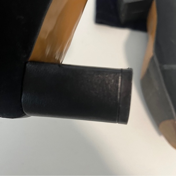 TARYN ROSE Black Fabric Shoes 2” Heel Made in Italy Size: EUR 39.5 - Picture 4 of 8